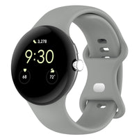 HKM-527059 Google Pixel Watch 1 & 2 Compatible Edible Silicon Watch Bands in Multiple Colors