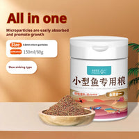 HKM-5270973 Nutritious Fish Food for Ornamental Fish - Multiple High-Protein Variants in Granular Form