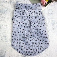 HKM-5271485 Cute Thin Clothes for Small Dogs - Teddy Bichon Collection in Blue, Pink, White, Khaki, Gray, and Yellow