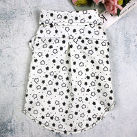 HKM-5271485 Cute Thin Clothes for Small Dogs - Teddy Bichon Collection in Blue, Pink, White, Khaki, Gray, and Yellow