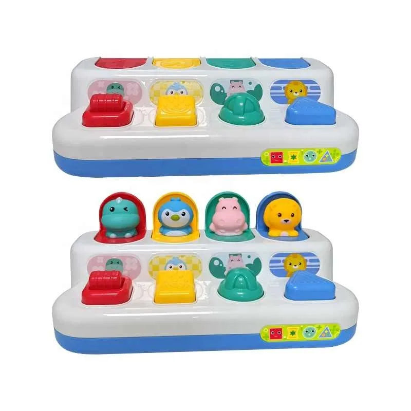 HKM-527187 Interactive Pop-Up Sensory Toy for Babies and Toddlers, Age 0 to 24 Months, 2 to 4 Years