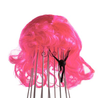 HKM-5272381 Colorful Pet Wig Collection for Cats - Variety of Styles, Suitable for Halloween and Ghost Festivals, Adjustable Fit