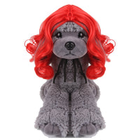 HKM-5272381 Colorful Pet Wig Collection for Cats - Variety of Styles, Suitable for Halloween and Ghost Festivals, Adjustable Fit