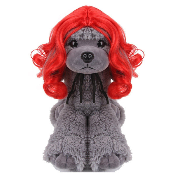 HKM-5272381 Colorful Pet Wig Collection for Cats - Variety of Styles, Suitable for Halloween and Ghost Festivals, Adjustable Fit