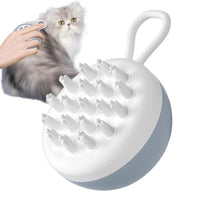 HKM-527443 3-in-1 Dog Shampoo Brush with Massage Points for Effective Bathing and Grooming