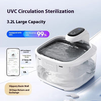 HKM-5276733 Automatic Cat Water Fountain with Smart Filtering System and Wi-Fi Connectivity