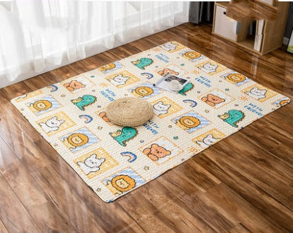 HKM-5277501 Cat Four Seasons Mat Blanket - Cozy Double-Sided Lamb Wool & Flannel Options in Various Colors and Sizes