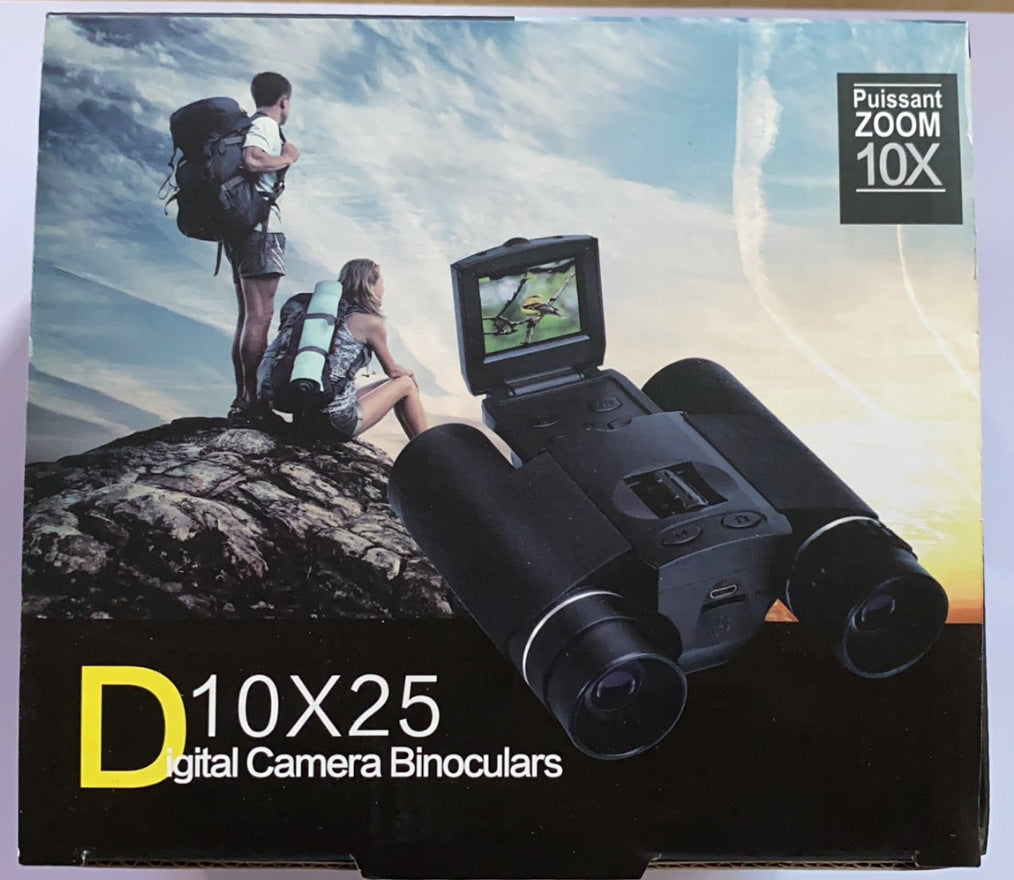 HKM-527763 Digital HD Binocular Camera with 10X Magnification and 300MP Sensor