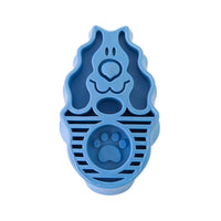HKM-5278141 Grooming and Shampooing Dog Brush - Blue, for Healthy Coat and Skin Care
