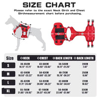HKM-5278653 Durable Adjustable Tactical Dog Harness with Dual Handles for Large Dogs