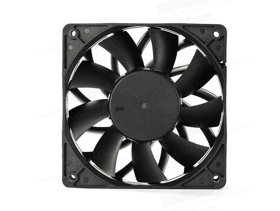 HKM-528211 Delta 120mm Cooling Fan, Model PFC1212DE, DC12V, 5520 RPM, 252.85 CFM Airflow, PWM Speed Control