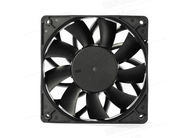 HKM-528211 Delta 120mm Cooling Fan, Model PFC1212DE, DC12V, 5520 RPM, 252.85 CFM Airflow, PWM Speed Control