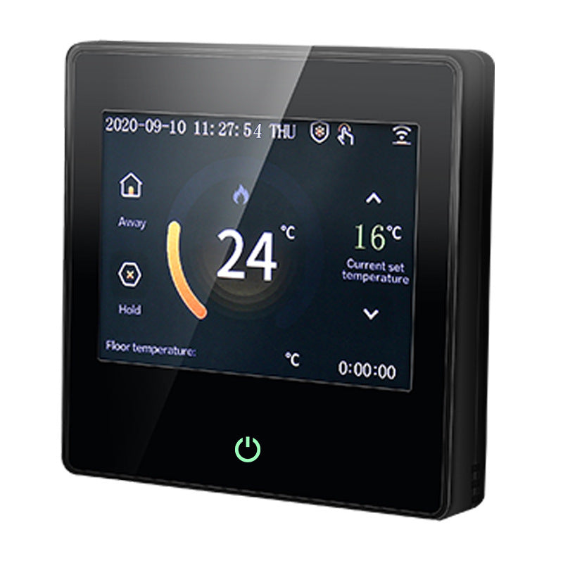 HKM-528275 Smart Thermostat Temperature Controller with 5-60℃ Range and Concealed Installation