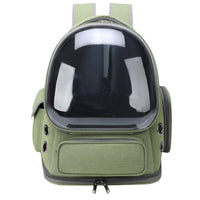 HKM-5282877 Portable Transparent Space Capsule Pet Backpack for Cats and Small Dogs, Compatible with Pets Up to 6.5kg