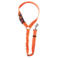 HKM-5286205 Adjustable Elastic Dog Seat Belt with Reflective Strips and Nickel-Plated Hook