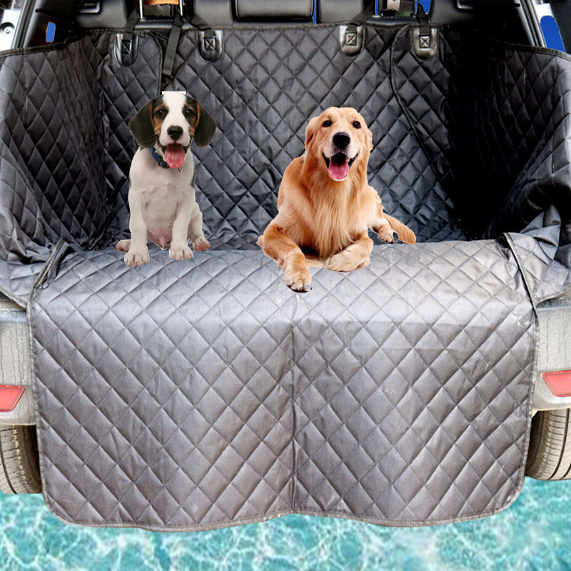 HKM-528723 Quilted Cotton Pet Mat for Car Trunk - Size 174x190 cm, PVC Wear Packing