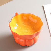 HKM-5289661 Elevated Pink Ceramic Cat Food Bowl with Anti-Vomiting Design and Spinal Support