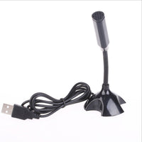 HKM-529043 USB Desktop Mini Microphone with 360-Degree Omnidirectional Pickup - Plug and Play Recording Device for Online Meetings and Gaming
