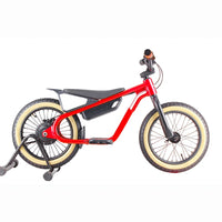 HKM-529107 16 Inch Green Aluminum Frame Electric Balance Bike for Kids with 2 Speed Options