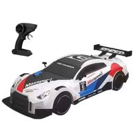 HKM-529107 High-Speed 1:16 Scale 4WD Remote Control Drift Car with PVC Shell and Lights