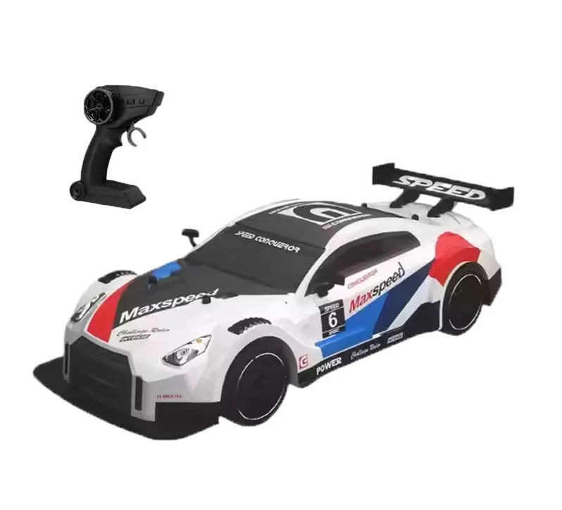 HKM-529107 High-Speed 1:16 Scale 4WD Remote Control Drift Car with PVC Shell and Lights
