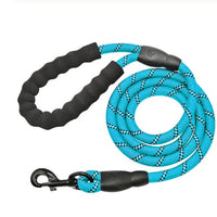 HKM-5291965 Reflective Nylon Dog Leash with Foam Handle for Comfortable Walking and Training