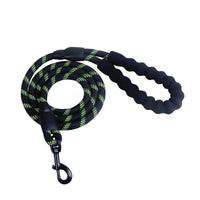 HKM-5291965 Reflective Nylon Dog Leash with Foam Handle for Comfortable Walking and Training
