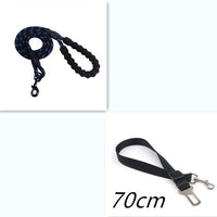 HKM-5291965 Reflective Nylon Dog Leash with Foam Handle for Comfortable Walking and Training