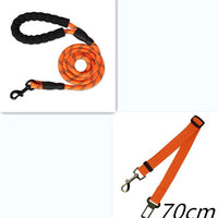 HKM-5291965 Reflective Nylon Dog Leash with Foam Handle for Comfortable Walking and Training