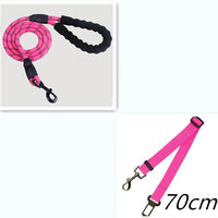 HKM-5291965 Reflective Nylon Dog Leash with Foam Handle for Comfortable Walking and Training