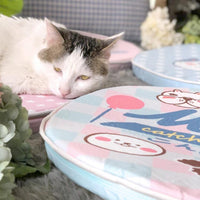 HKM-5292221 Waterproof Round Pet Bed with Removable and Washable Cover, Ideal for Cats and Dogs, Suitable for Home and Travel Use