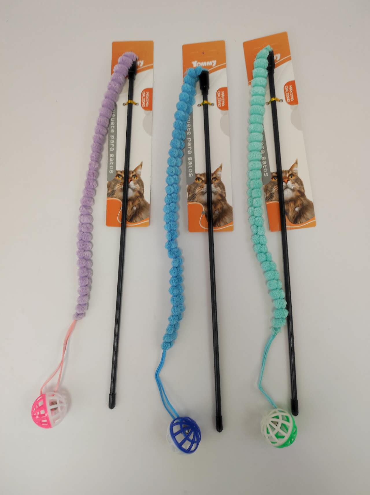 HKM-5292989 Whimsical Cat Toy Stick for Playful Feline Fun