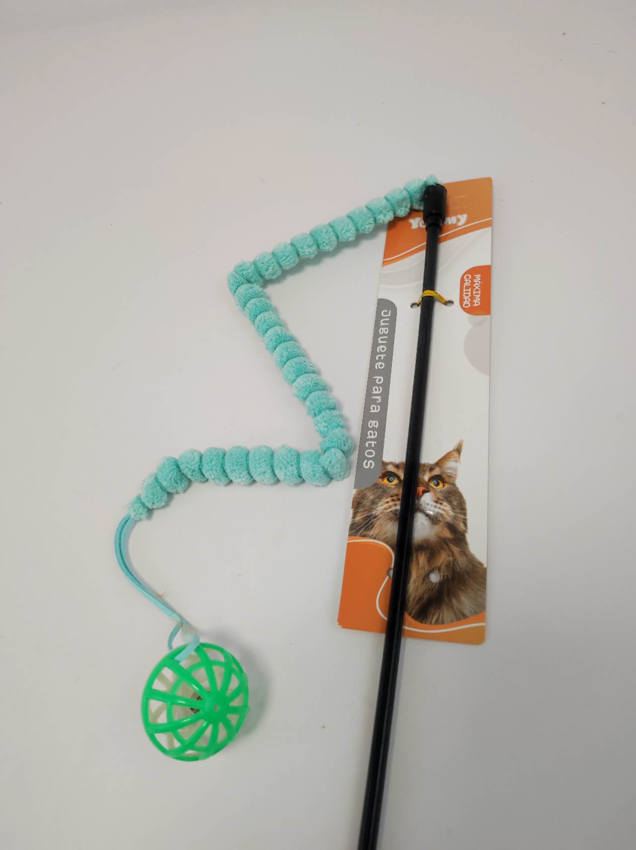 HKM-5292989 Whimsical Cat Toy Stick for Playful Feline Fun