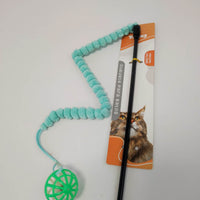 HKM-5292989 Whimsical Cat Toy Stick for Playful Feline Fun