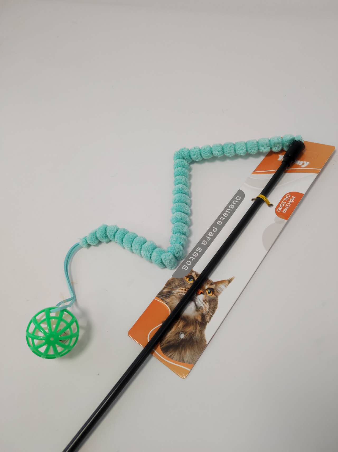 HKM-5292989 Whimsical Cat Toy Stick for Playful Feline Fun