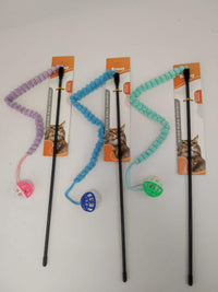 HKM-5292989 Whimsical Cat Toy Stick for Playful Feline Fun