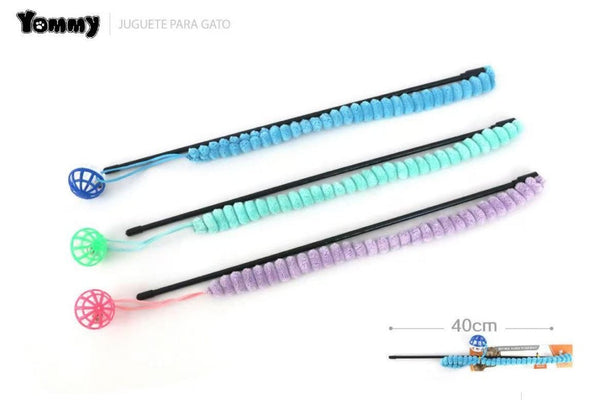 HKM-5292989 Whimsical Cat Toy Stick for Playful Feline Fun