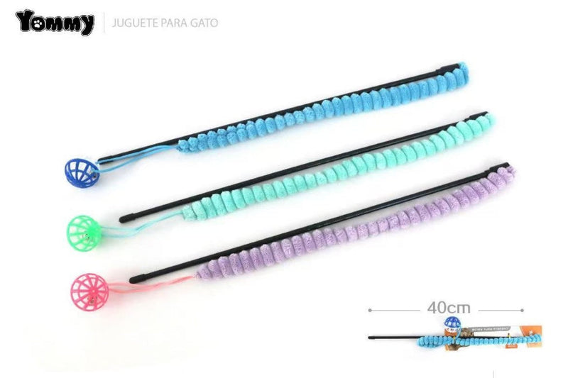 HKM-5292989 Whimsical Cat Toy Stick for Playful Feline Fun