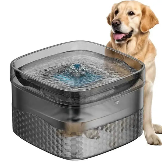 HKM-529299 9L Automatic Pet Water Fountain for Cats and Dogs - Ultra Quiet Circulation Dispenser