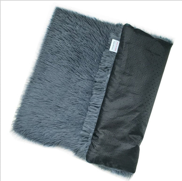 HKM-5294013 Washable Non-Slip Plush Pet Mat for Large, Medium, and Small Dogs in Autumn and Winter - Available in Multiple Colors and Sizes