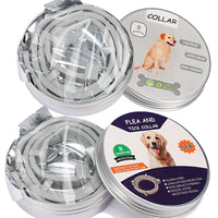 HKM-5294141 Dog Mosquito Repellent Collar - Insect-Proof Silicone Pet Collar for All Seasons, Blue