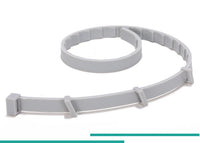 HKM-5294141 Dog Mosquito Repellent Collar - Insect-Proof Silicone Pet Collar for All Seasons, Blue