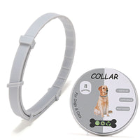 HKM-5294141 Dog Mosquito Repellent Collar - Insect-Proof Silicone Pet Collar for All Seasons, Blue