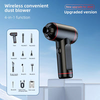 HKM-529427 Portable Handheld Car Vacuum Cleaner with Integrated Blow & Suck Functionality and Strong Suction Power
