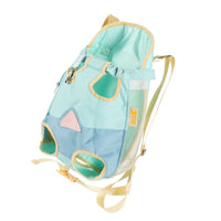 HKM-5294397 Portable Cat Backpack for Outdoor Walking - Soft Non-Woven Polyester Canvas, VC Orange, Purple Fog Grape, Sizes M, L, XL