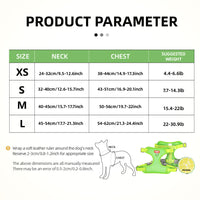 HKM-5295421 Soft Breathable Pet Chest Strap and Cute Fruit Backpack Set for Dogs and Cats
