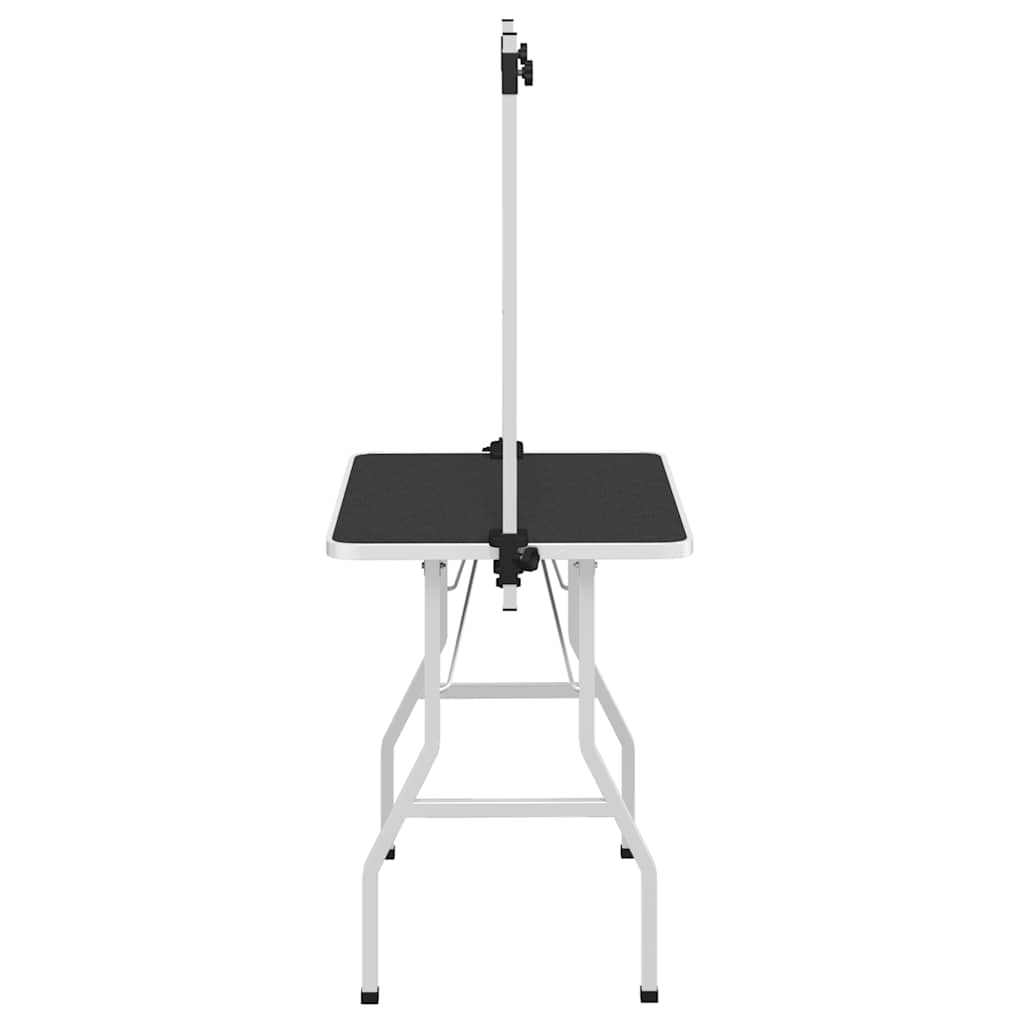 HKM-5295933 Foldable Grooming Table with Non-Slip Surface and Adjustable Height for Dogs and Cats