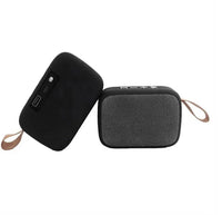 HKM-529683 Portable Fabric Bluetooth Speaker with High-Quality Sound and Rechargeable Battery