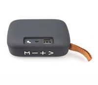HKM-529683 Portable Fabric Bluetooth Speaker with High-Quality Sound and Rechargeable Battery