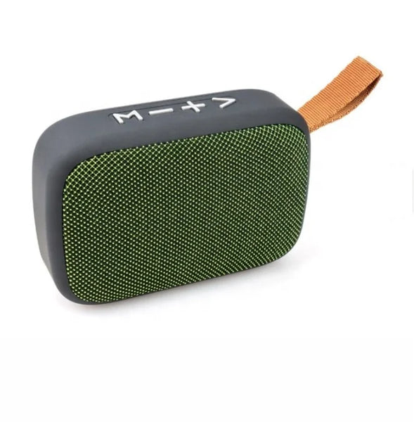HKM-529683 Portable Fabric Bluetooth Speaker with High-Quality Sound and Rechargeable Battery
